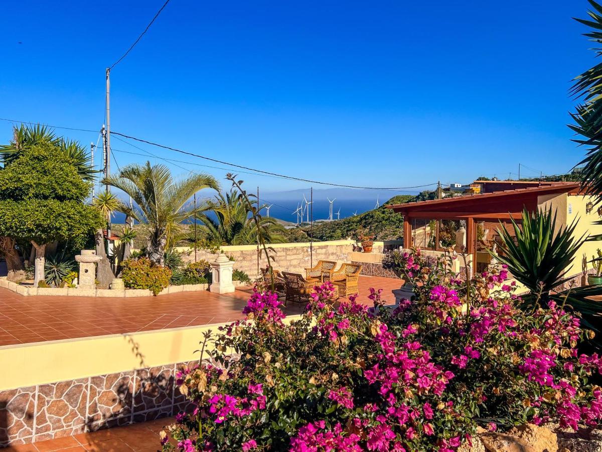 Вилла Exquisite Rural House With Garden, Pool And Sea Views Арико-Вьехо Экстерьер фото