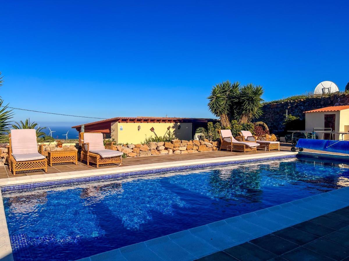 Вилла Exquisite Rural House With Garden, Pool And Sea Views Арико-Вьехо Экстерьер фото
