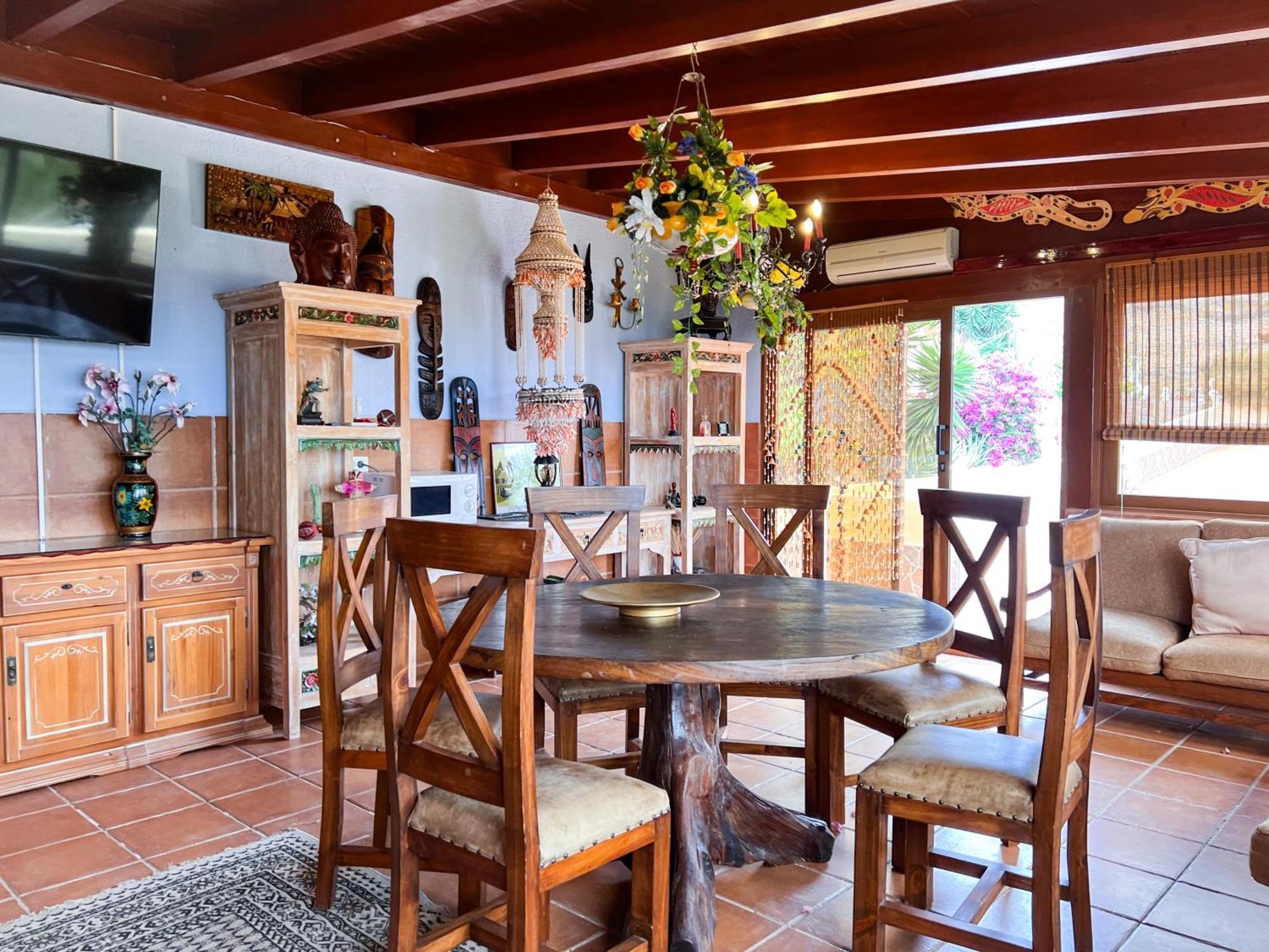 Вилла Exquisite Rural House With Garden, Pool And Sea Views Арико-Вьехо Экстерьер фото